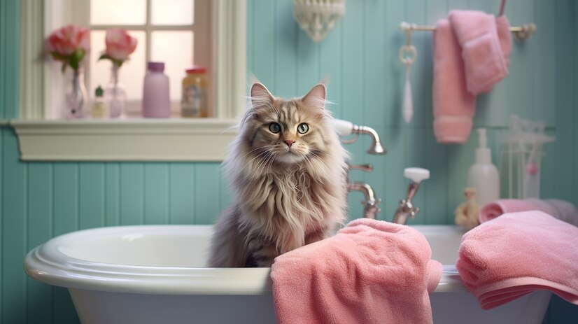 merawat bulu kucing